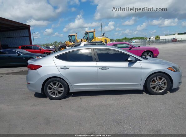 KMHD84LF0HU240716 2017 HYUNDAI ELANTRA Silver Սալոնի հետևի տեսք