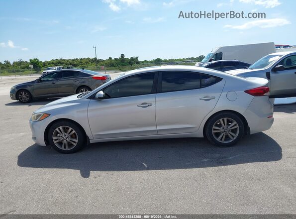KMHD84LF0HU240716 2017 HYUNDAI ELANTRA Silver Սալոնի 360 աստիճան տեսք