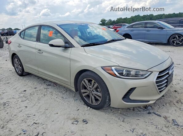 KMHD84LF0HU431231 2017 HYUNDAI ELANTRA Cream Przód prawy