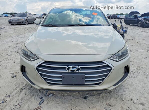 KMHD84LF0HU431231 2017 HYUNDAI ELANTRA Cream Widok z przodu