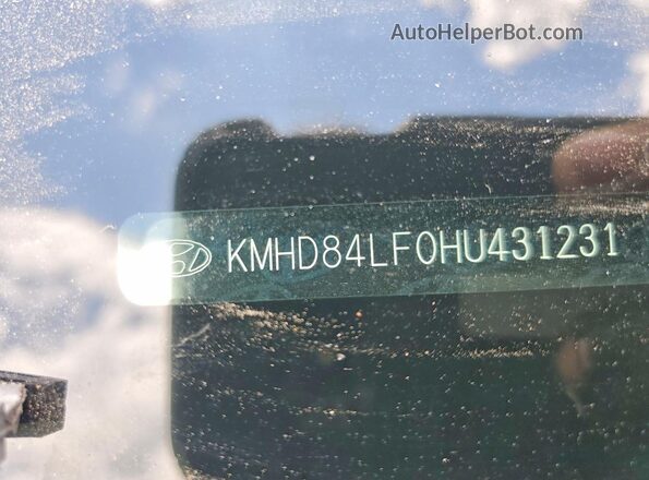 KMHD84LF0HU431231 2017 HYUNDAI ELANTRA Cream Widok komory silnika