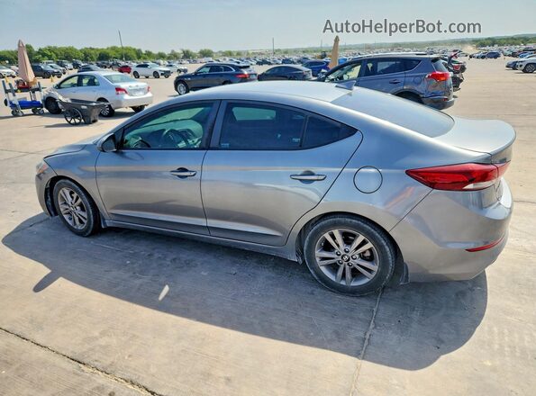 KMHD84LF0JU477745 2018 HYUNDAI ELANTRA Gray Հետևի ձախ