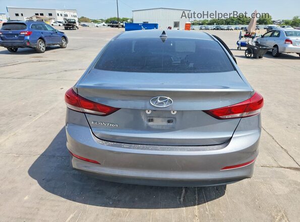 KMHD84LF0JU477745 2018 HYUNDAI ELANTRA Gray Հետևի տեսք