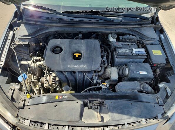 KMHD84LF0JU477745 2018 HYUNDAI ELANTRA Gray Սալոնի հետևի տեսք