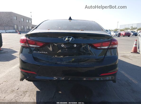 KMHD84LF0JU503051 2018 HYUNDAI ELANTRA Black 