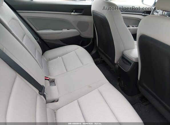 KMHD84LF0JU574119 2018 HYUNDAI ELANTRA Silver VIN sticker view