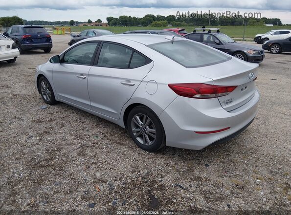KMHD84LF0JU574119 2018 HYUNDAI ELANTRA Silver Rear left