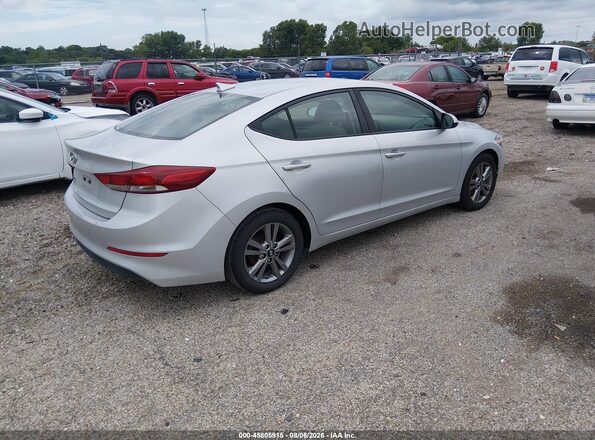 KMHD84LF0JU574119 2018 HYUNDAI ELANTRA Silver Rear right