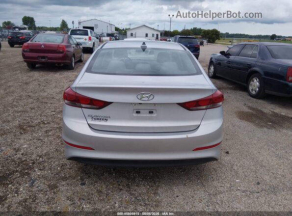 KMHD84LF0JU574119 2018 HYUNDAI ELANTRA Silver 