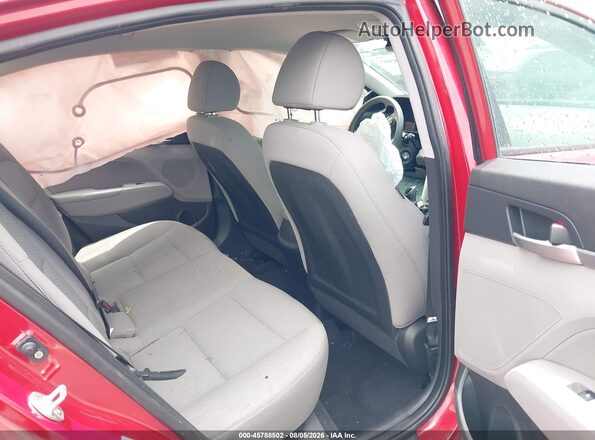 KMHD84LF0KU744870 2019 HYUNDAI ELANTRA Red VIN sticker view