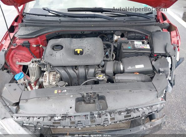 KMHD84LF0KU744870 2019 HYUNDAI ELANTRA Red Rear view