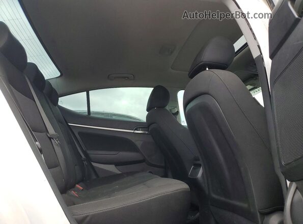 KMHD84LF0LU011820 2020 HYUNDAI ELANTRA White Вид задніх сидінь