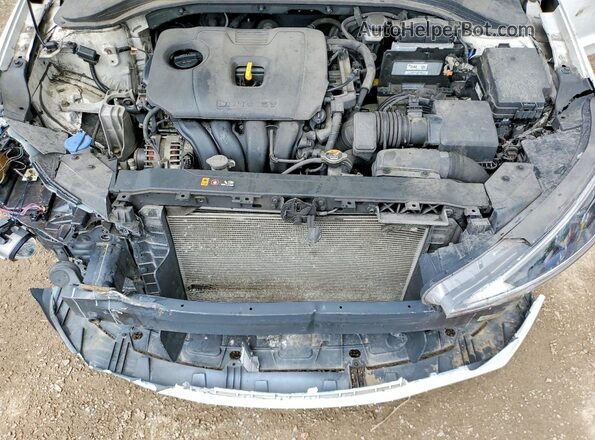 KMHD84LF0LU011820 2020 HYUNDAI ELANTRA White Вид задньої частини салону