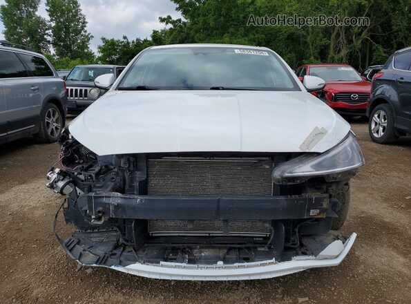 KMHD84LF0LU011820 2020 HYUNDAI ELANTRA White Вид спереду
