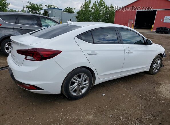 KMHD84LF0LU011820 2020 HYUNDAI ELANTRA White Задня права чверть