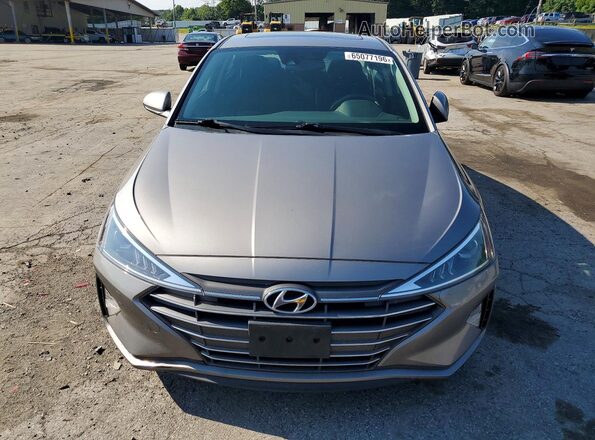 KMHD84LF0LU106913 2020 HYUNDAI ELANTRA Gray Դիմացի տեսք