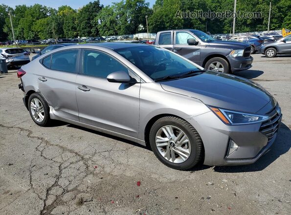 KMHD84LF0LU106913 2020 HYUNDAI ELANTRA Gray Առջևի աջ