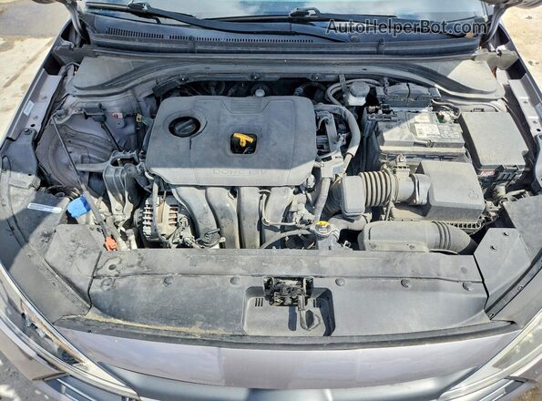 KMHD84LF0LU107253 2020 HYUNDAI ELANTRA Gray უკანა სალონის ხედი