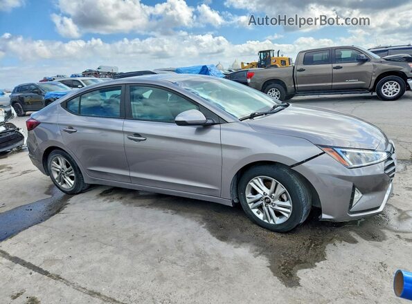 KMHD84LF0LU107253 2020 HYUNDAI ELANTRA Gray წინა მარჯვენა