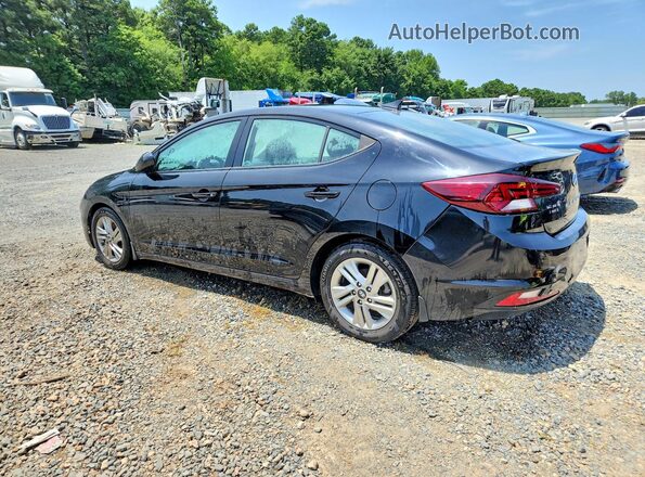 KMHD84LF0LU997897 2020 HYUNDAI ELANTRA Black Задня ліва чверть