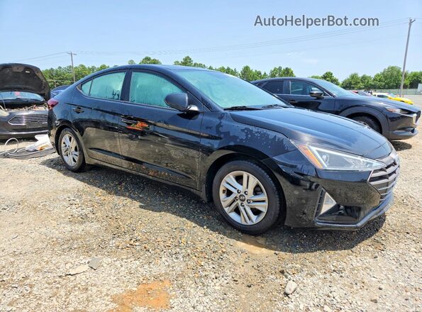 KMHD84LF0LU997897 2020 HYUNDAI ELANTRA Black Передня права чверть