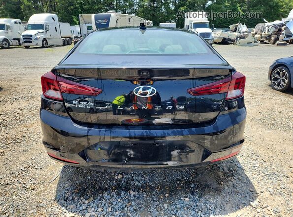 KMHD84LF0LU997897 2020 HYUNDAI ELANTRA Black Вид ззаду