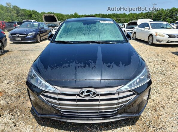 KMHD84LF0LU997897 2020 HYUNDAI ELANTRA Black Вид спереду