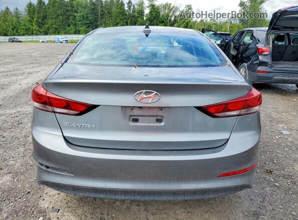 KMHD84LF1HU245052 2017 HYUNDAI ELANTRA Silver უკანა ხედი