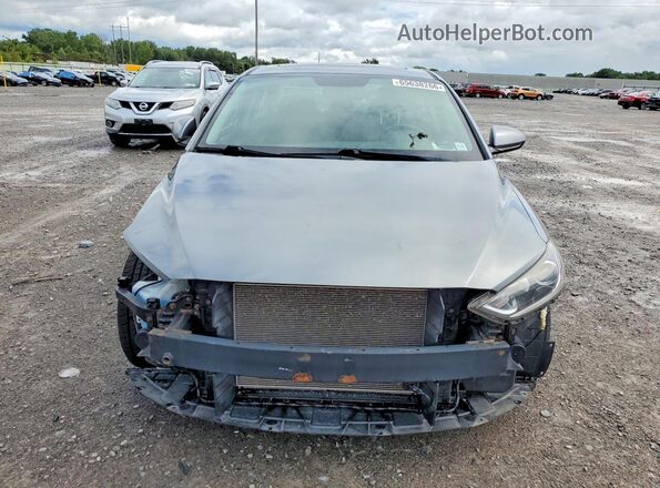 KMHD84LF1HU245052 2017 HYUNDAI ELANTRA Silver წინა ხედი