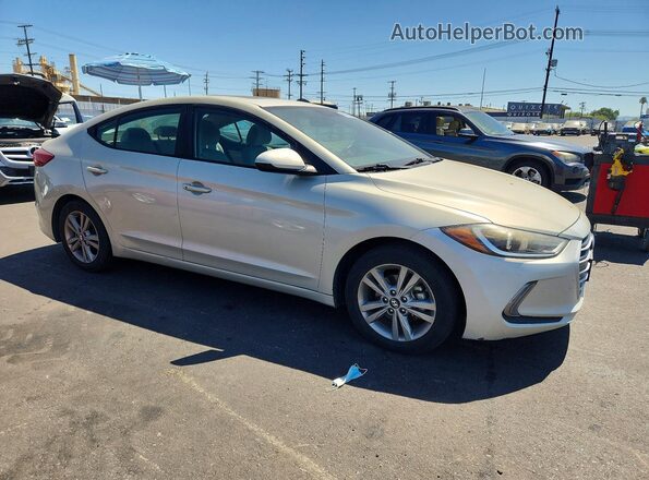 KMHD84LF1HU250428 2017 HYUNDAI ELANTRA Gray Przód prawy