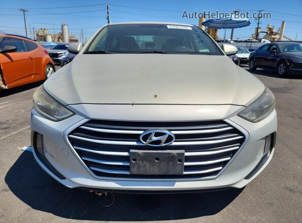 KMHD84LF1HU250428 2017 HYUNDAI ELANTRA Gray Widok z przodu