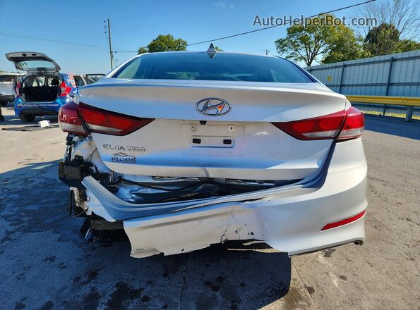 KMHD84LF1HU342476 2017 HYUNDAI ELANTRA Silver Հետևի տեսք
