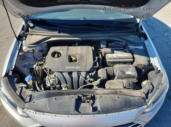 KMHD84LF1HU342476 2017 HYUNDAI ELANTRA Silver Սալոնի հետևի տեսք