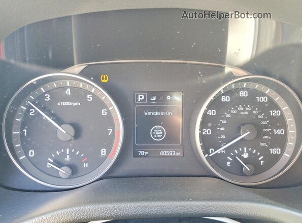 KMHD84LF1JU577692 2018 HYUNDAI ELANTRA Red Սարքավորումների վահանակի տեսք
