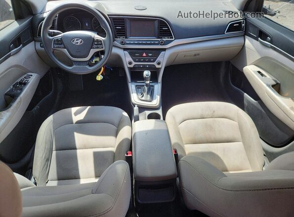 KMHD84LF1JU610657 2018 HYUNDAI ELANTRA Black 