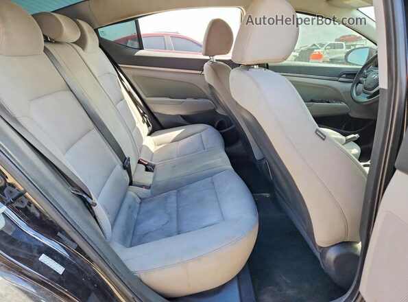 KMHD84LF1JU610657 2018 HYUNDAI ELANTRA Black 