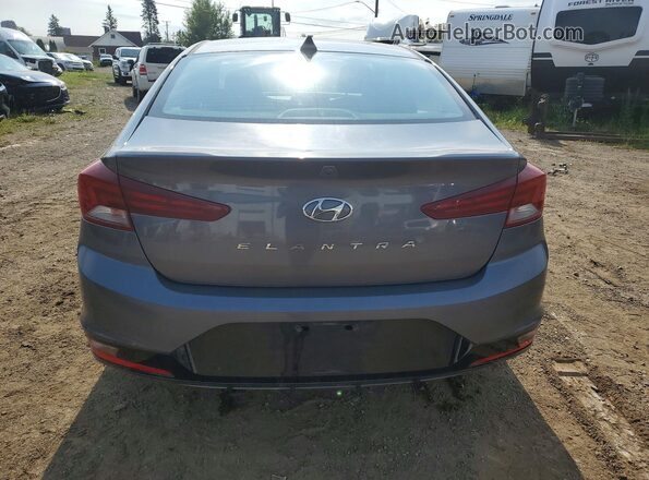 KMHD84LF1KU788327 2019 HYUNDAI ELANTRA Gray Vista trasera