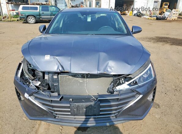KMHD84LF1KU788327 2019 HYUNDAI ELANTRA Gray Vista frontal