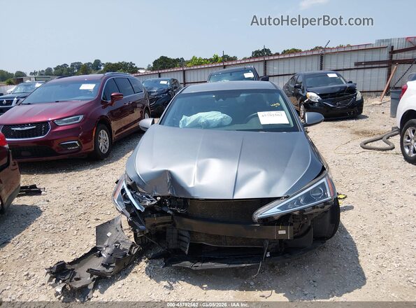 KMHD84LF1KU825019 2019 HYUNDAI ELANTRA Silver Vista del cuadro de instrumentos