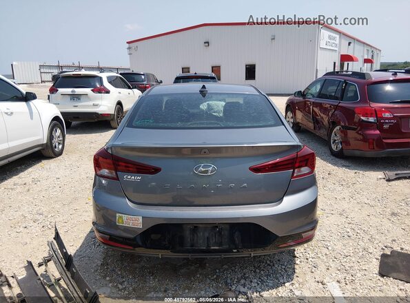 KMHD84LF1KU825019 2019 HYUNDAI ELANTRA Silver 