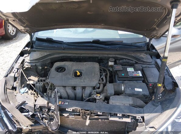 KMHD84LF1KU825019 2019 HYUNDAI ELANTRA Silver Vista trasera