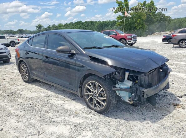 KMHD84LF1KU865052 2019 HYUNDAI ELANTRA Black Front right