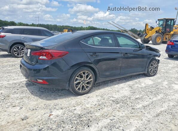 KMHD84LF1KU865052 2019 HYUNDAI ELANTRA Black Rear right