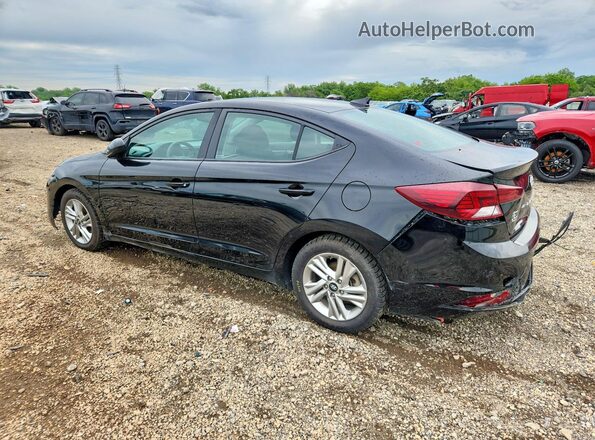 KMHD84LF1LU028464 2020 HYUNDAI ELANTRA Black Trasero izquierdo