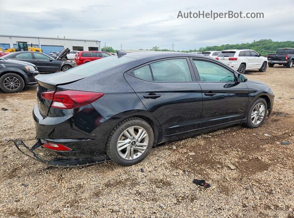 KMHD84LF1LU028464 2020 HYUNDAI ELANTRA Black Trasero derecho