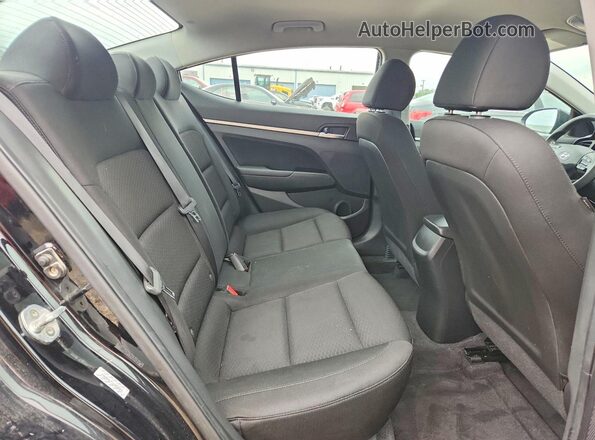 KMHD84LF1LU028464 2020 HYUNDAI ELANTRA Black Vista de los asientos traseros
