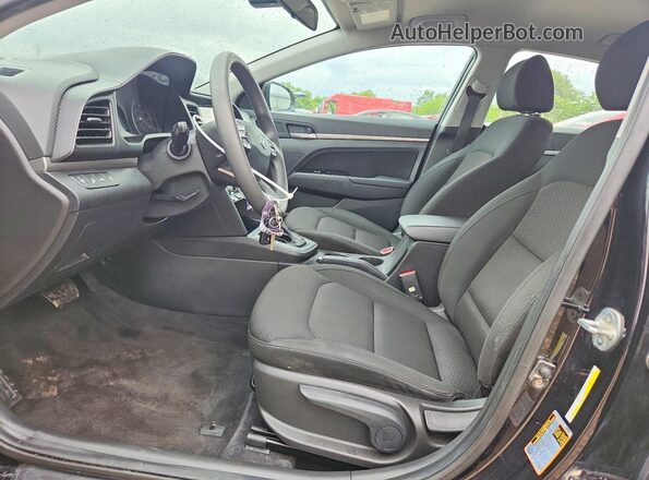 KMHD84LF1LU028464 2020 HYUNDAI ELANTRA Black Vista interior delantera