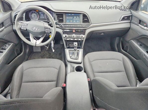 KMHD84LF1LU028464 2020 HYUNDAI ELANTRA Black Vista del salpicadero