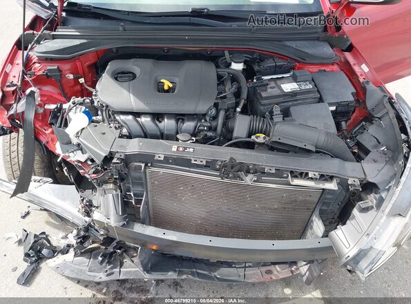 KMHD84LF1LU075445 2020 HYUNDAI ELANTRA Красный Вид сзади