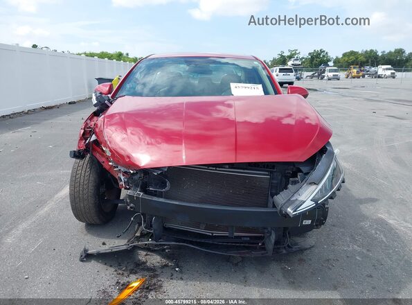 KMHD84LF1LU075445 2020 HYUNDAI ELANTRA Красный Вид щитка приборов